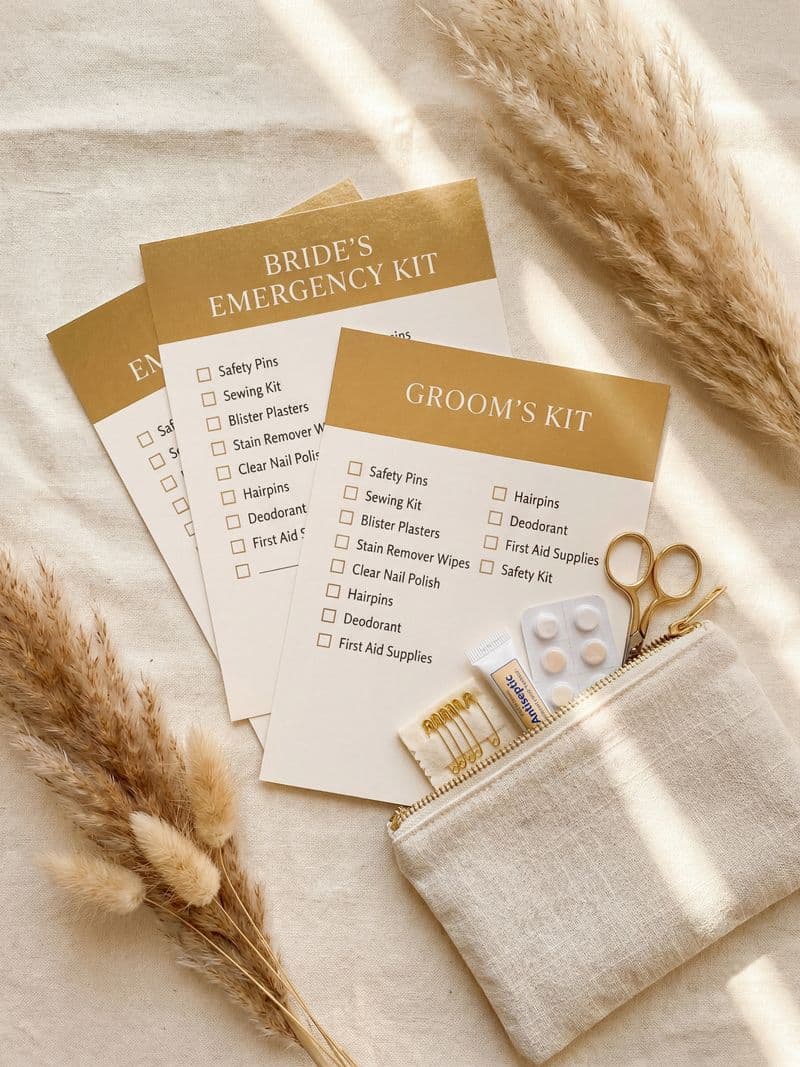 Emergency Checklists + Contact Organizer